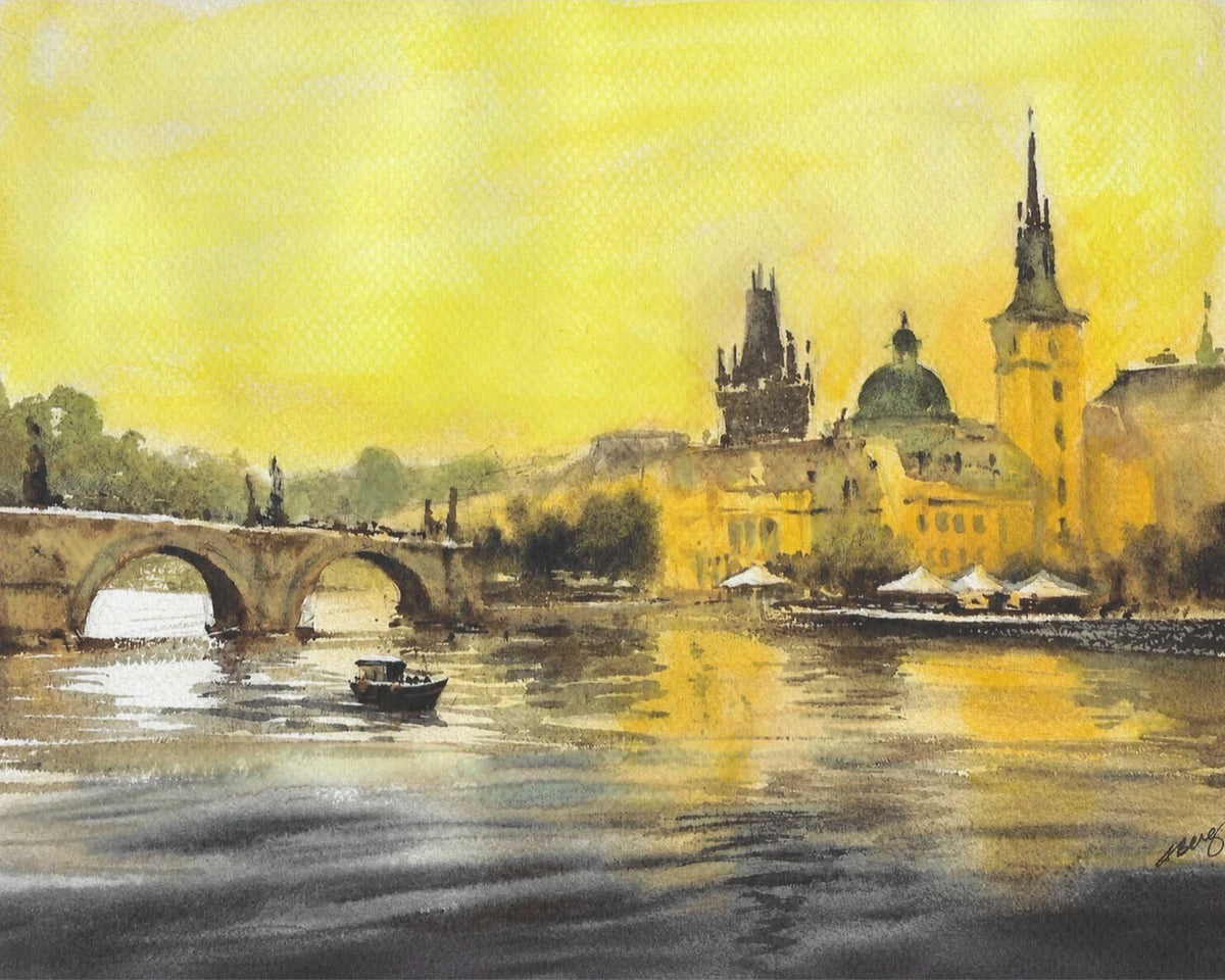 Golden City Reflections