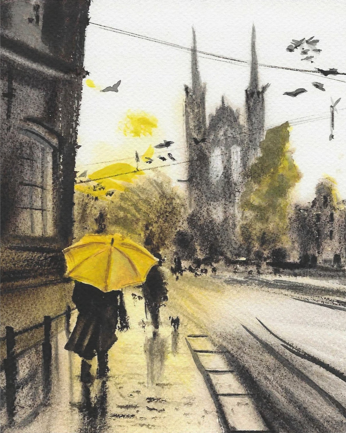 Yellow Umbrella