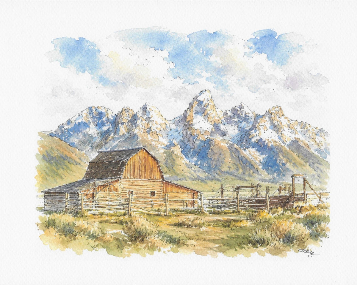 Under the Tetons