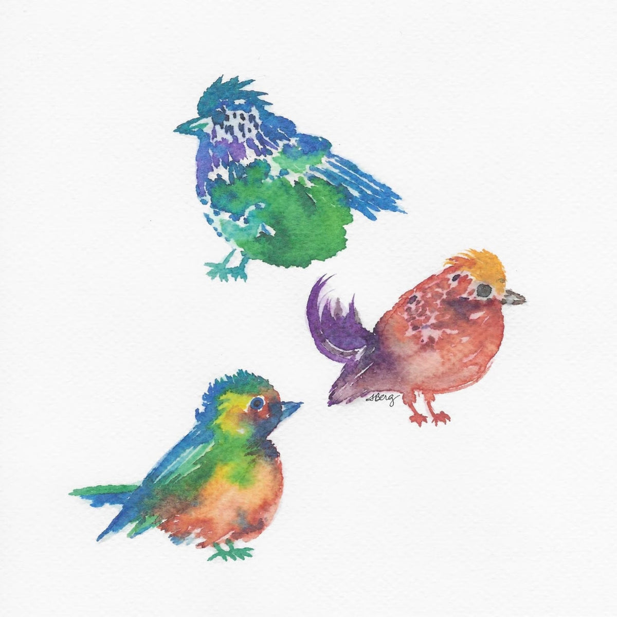 Colorful Trio