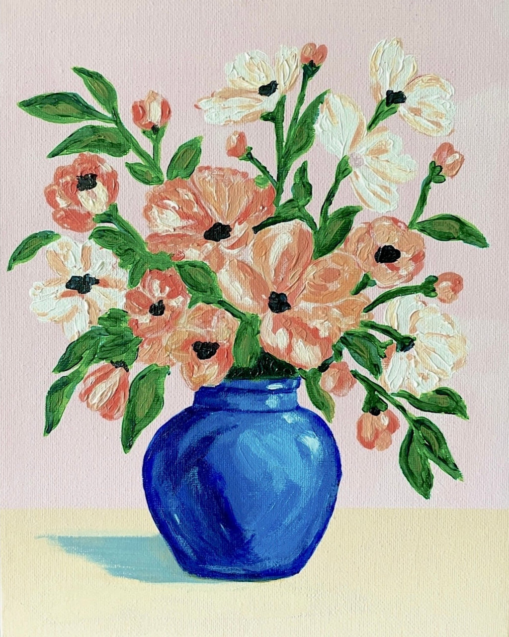 Peach and Porcelain