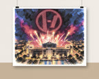 Ohio Stadium – October 17, 2026 | Twenty One Pilots Watercolor Fine Art Print