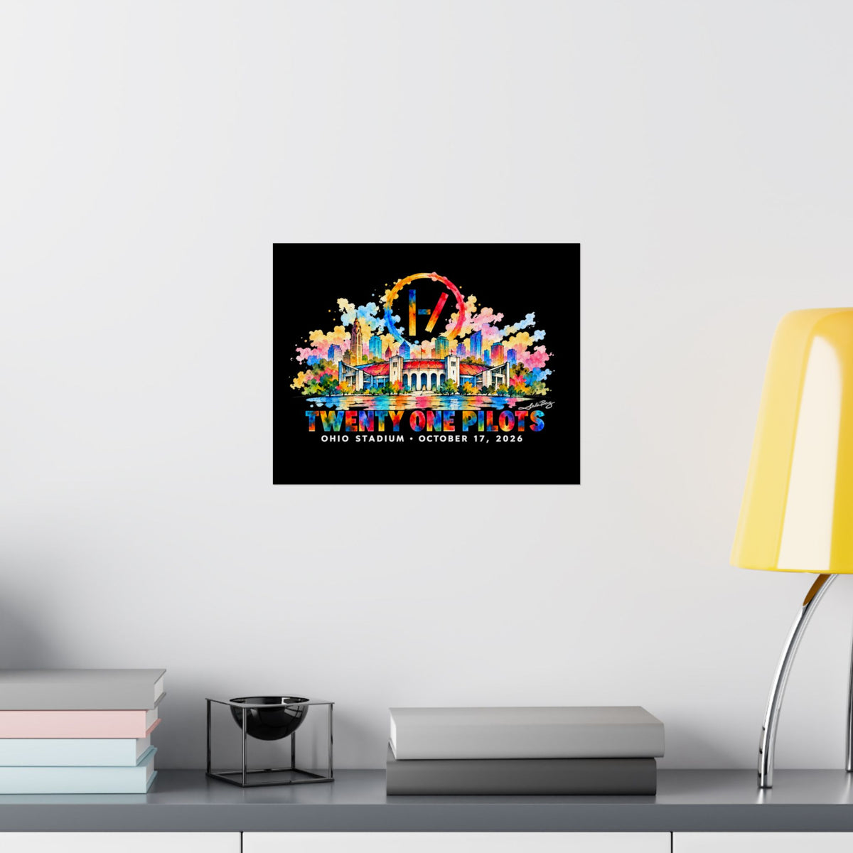 POSTER Twenty One Pilots Ohio Stadium Concert Poster