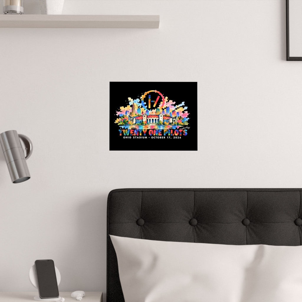 POSTER Twenty One Pilots Ohio Stadium Concert Poster