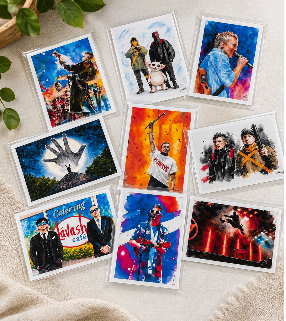 Create Joy Fan Art Series – Volume One | 9-Card ACEO Collector Set