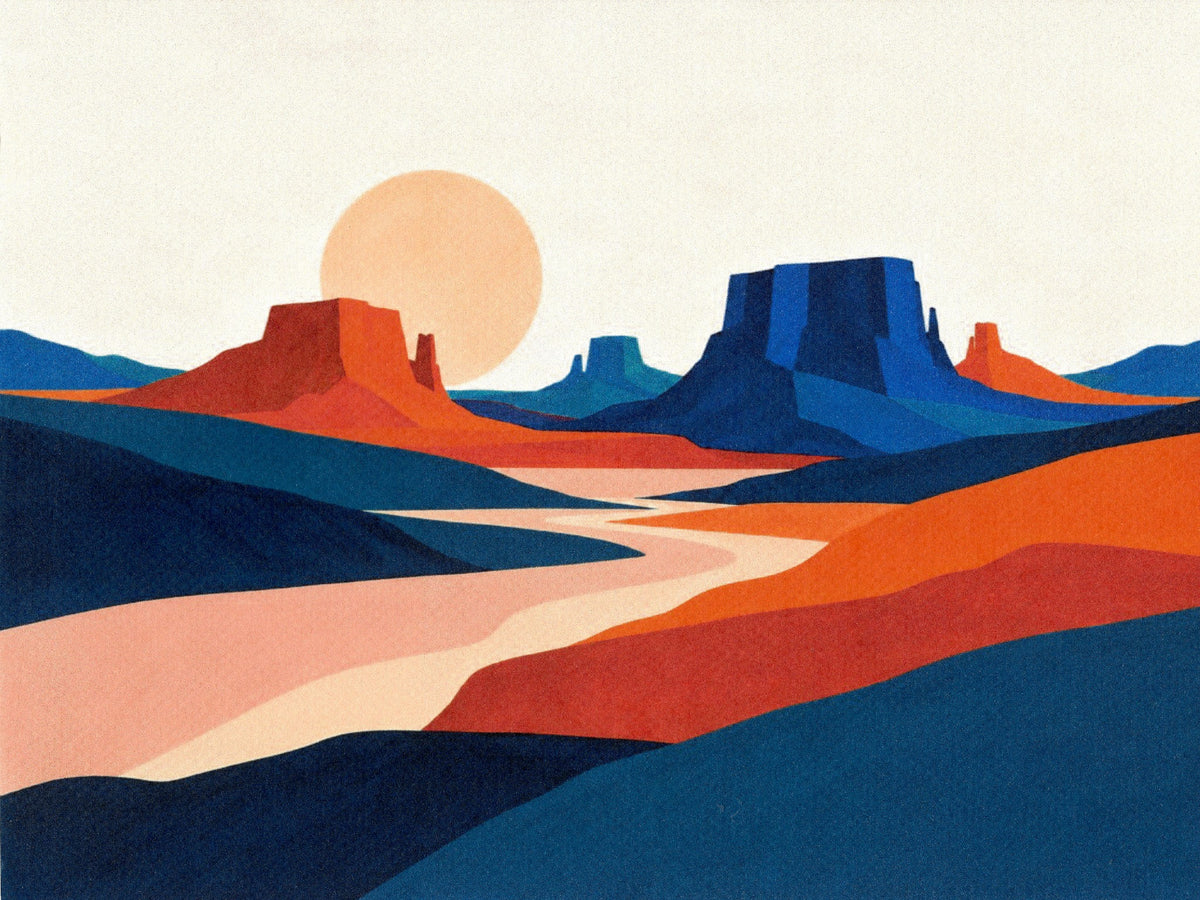 Among The Buttes