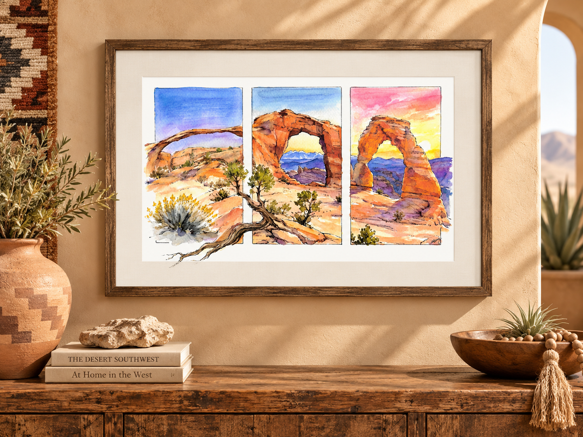 Arches at Sunset