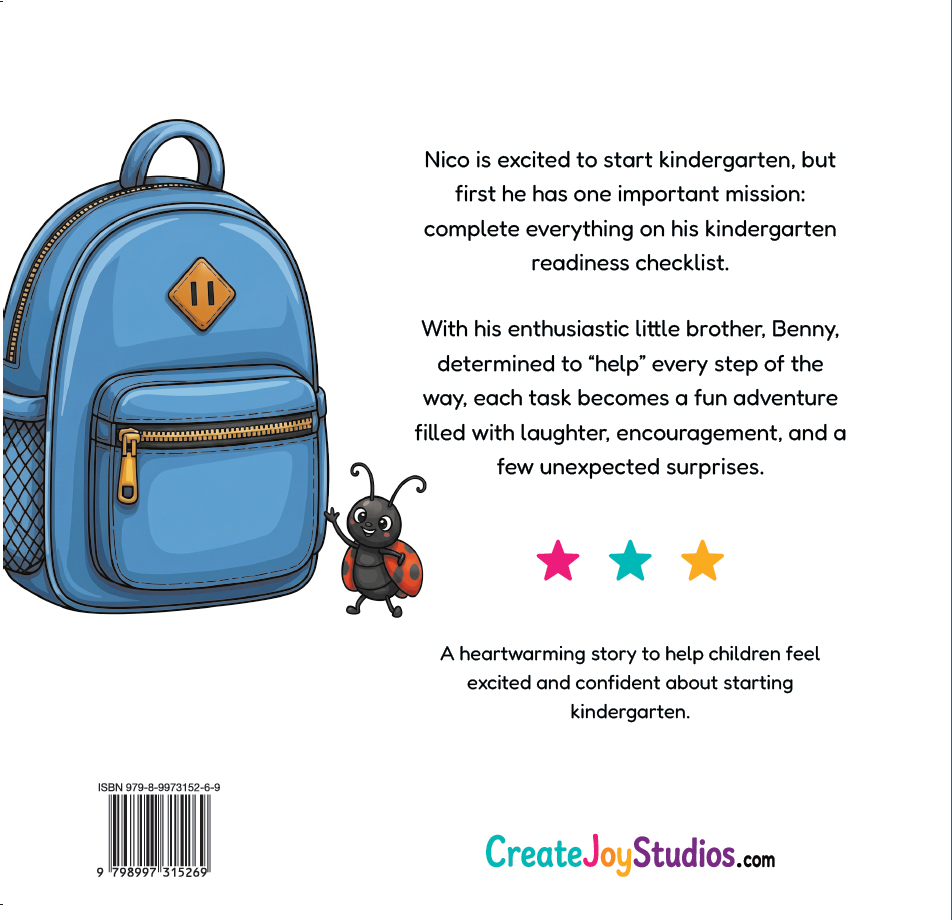 Nico Is Ready for Kindergarten