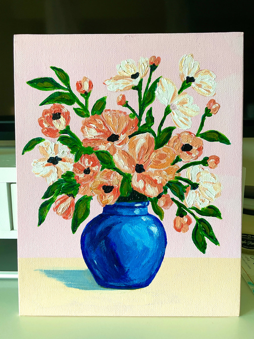 Peach and Porcelain