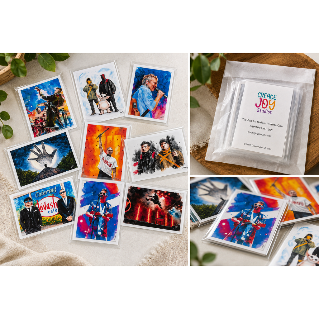 Create Joy Fan Art Series – Volume One | 9-Card ACEO Collector Set