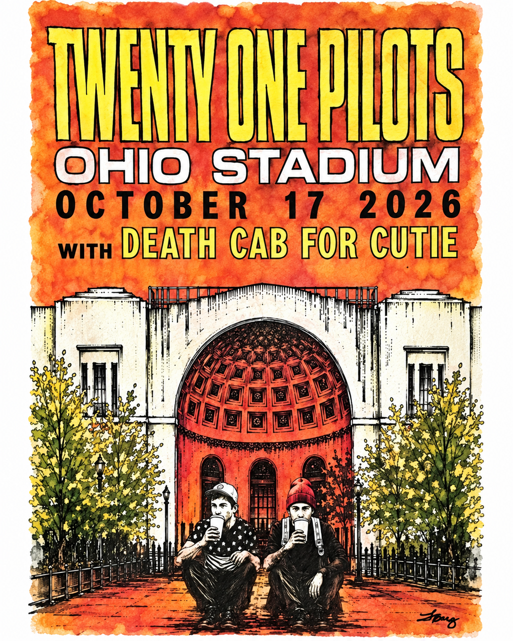 Twenty One Pilot Ohio Poster