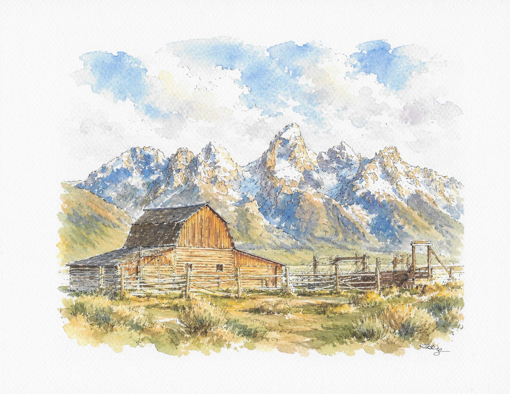 Under the Tetons