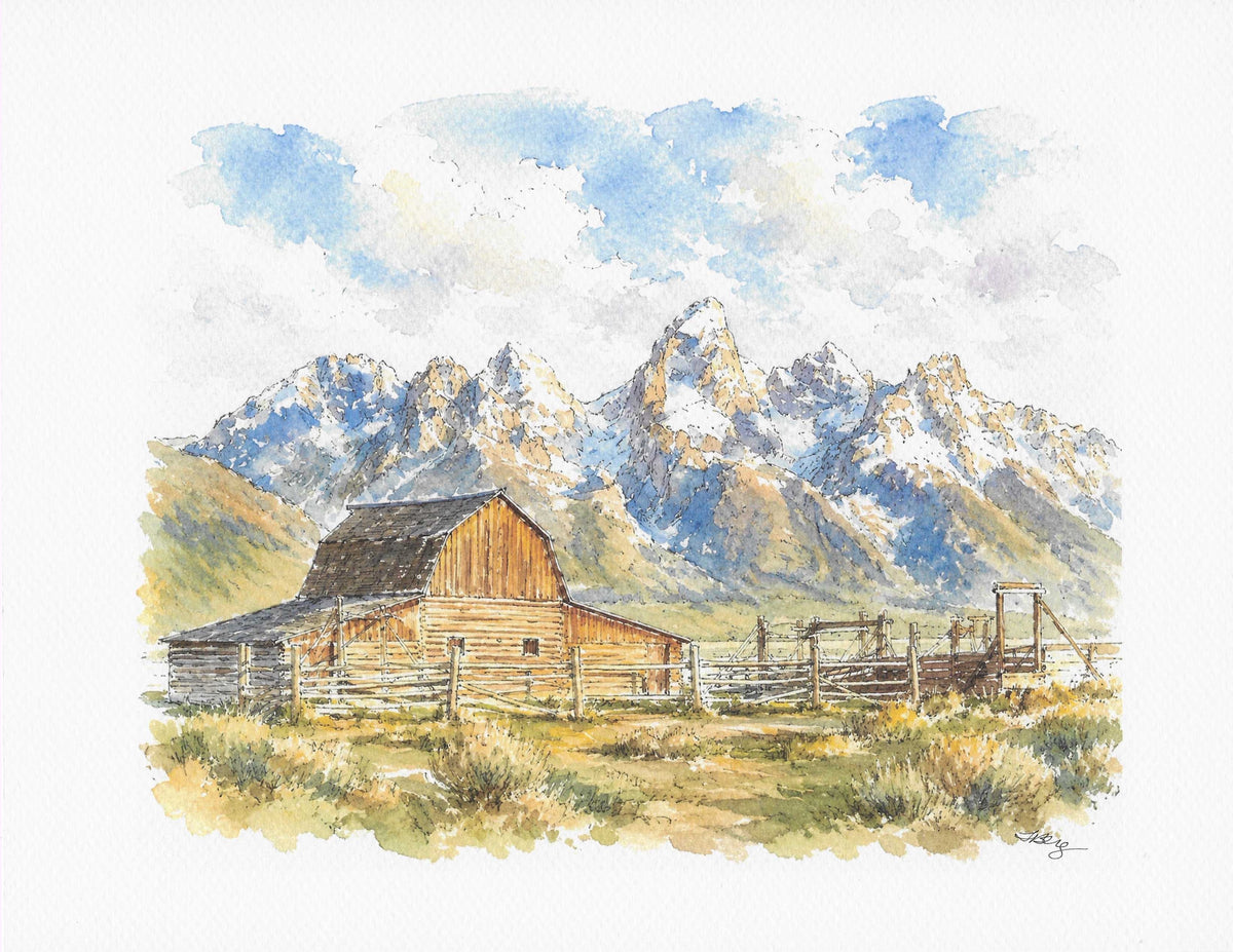 Under the Tetons