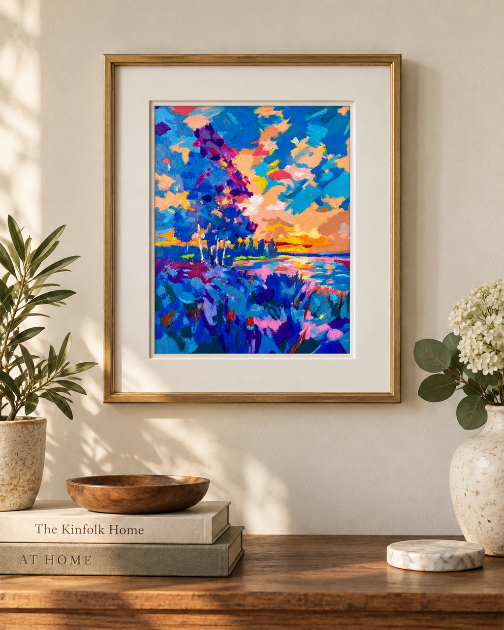Blue Hour in Bloom