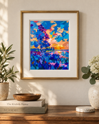 Blue Hour in Bloom