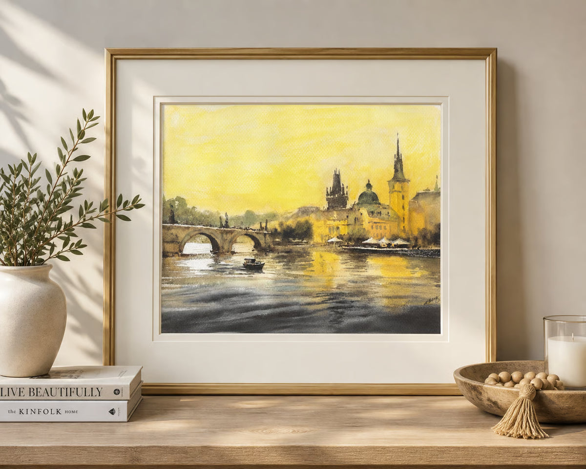 Golden City Reflections