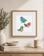 Colorful Trio