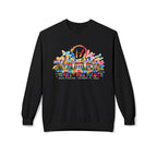 Ohio Stadium Watercolor Fan Art Crewneck Sweatshirt | Columbus Concert Art