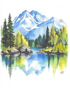 Mountain Reflections