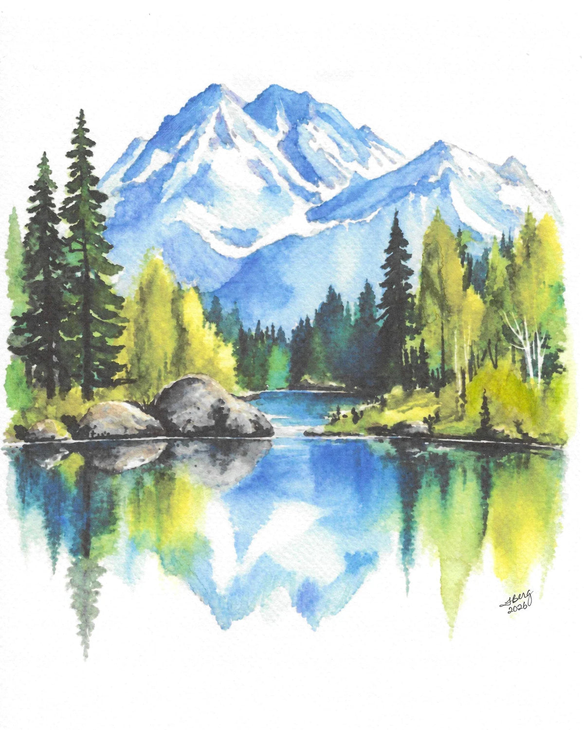 Mountain Reflections