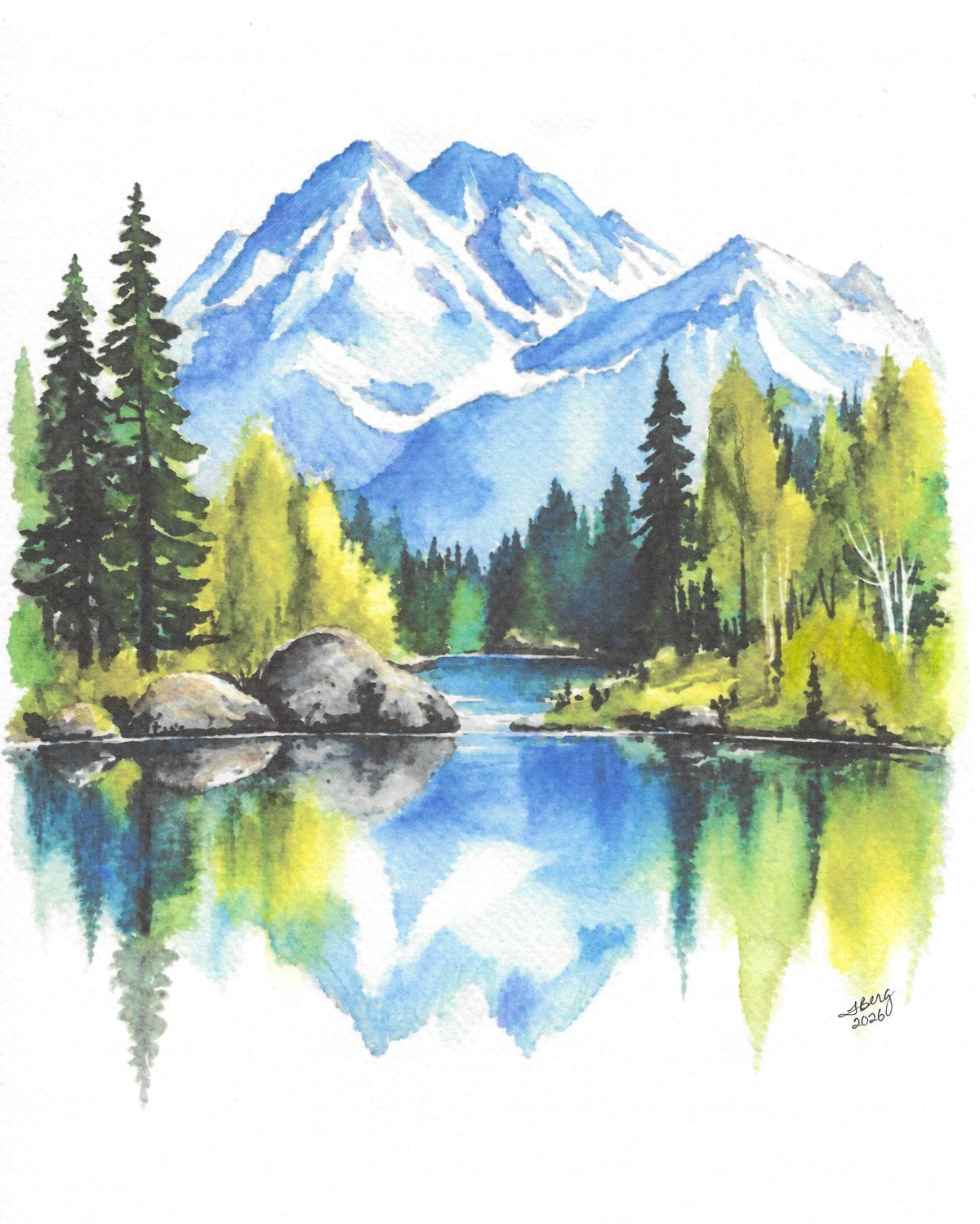 Mountain Reflections