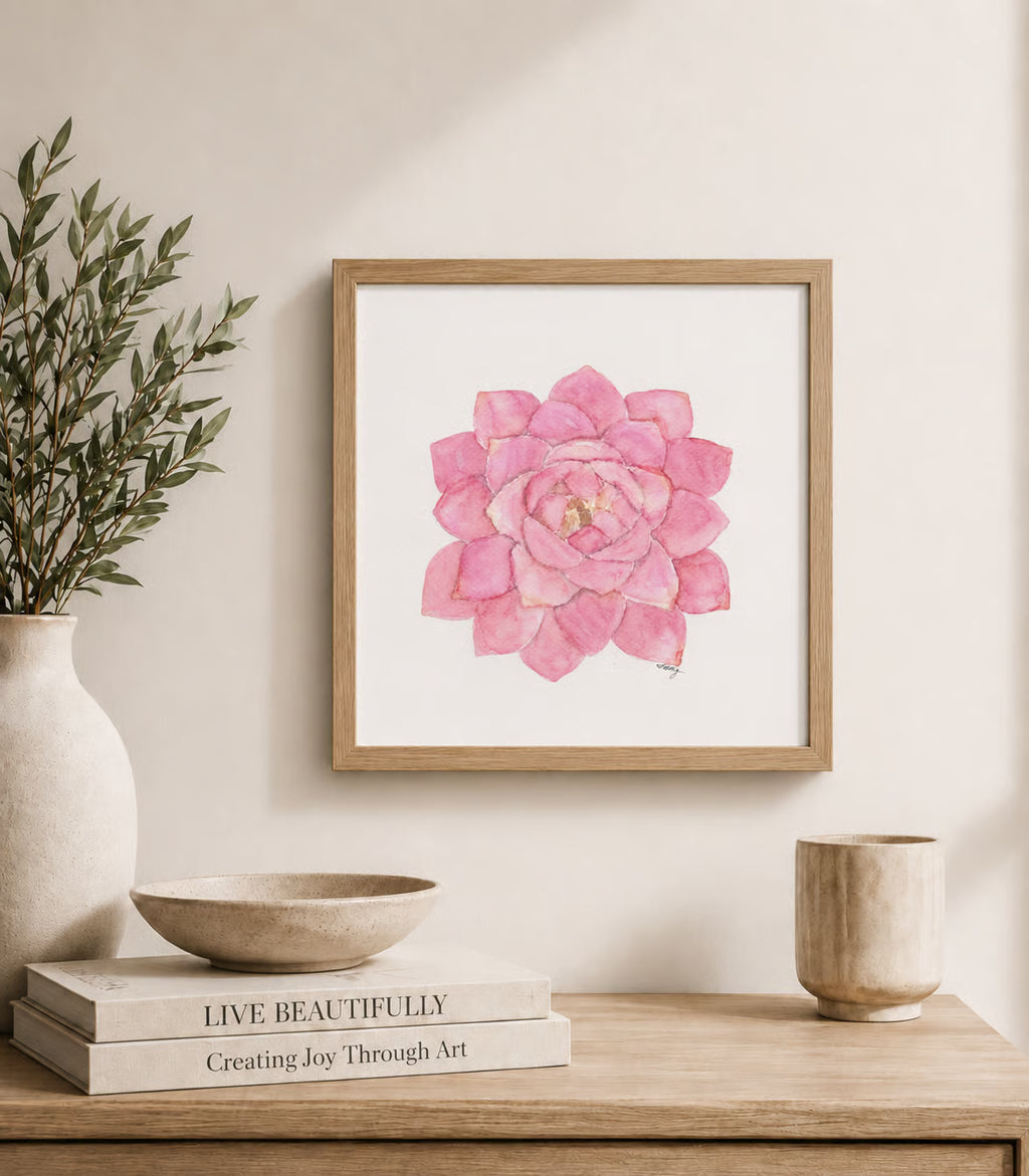 Pink Rosette