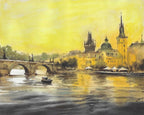 Golden City Reflections